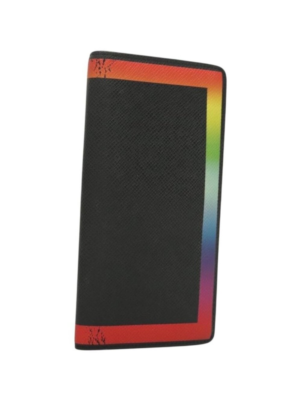 LOUIS VUITTON Taiga Rainbow Portefeuille Braza Long Wallet M30349